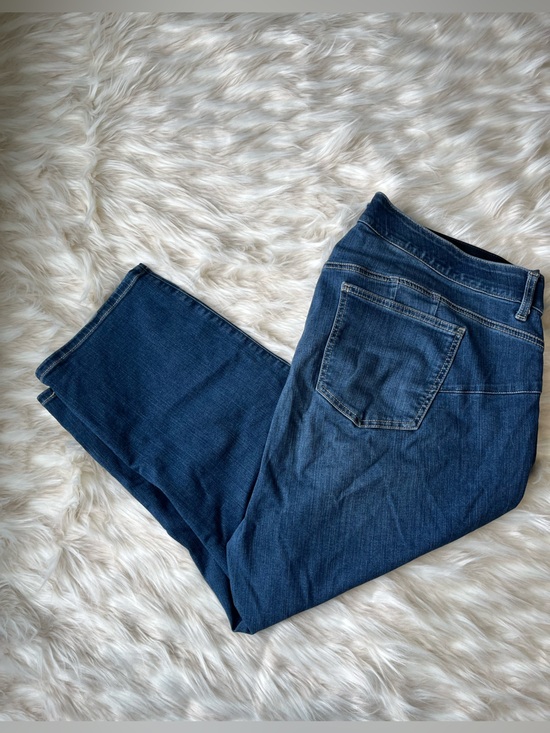 torrid Denim - Torrid Bombshell Skinny Size 22 Jeans Women's High Rise Cropped Medium Wash